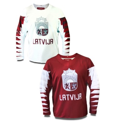Team Latvia Sr. фановская футболка