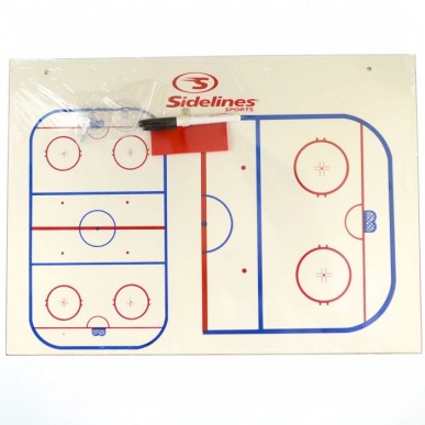 SIDELINES хоккейная тактическая доска 56см x 40см