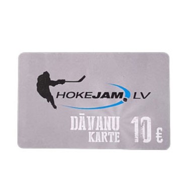 HOKEJAM.LV Подарочная карта 10€