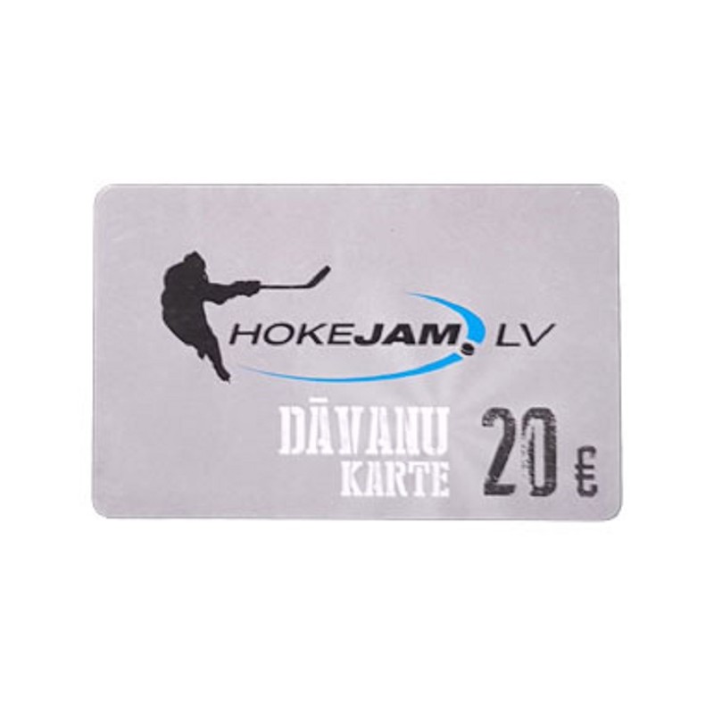 HOKEJAM.LV Dāvanu karte 20€