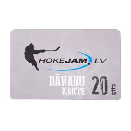 HOKEJAM.LV Подарочная карта 20€