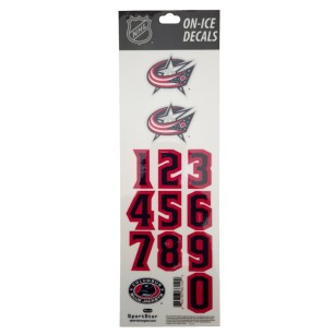 SPORTSTAR NHL uzlīmes ķiverēm (Tumšas)