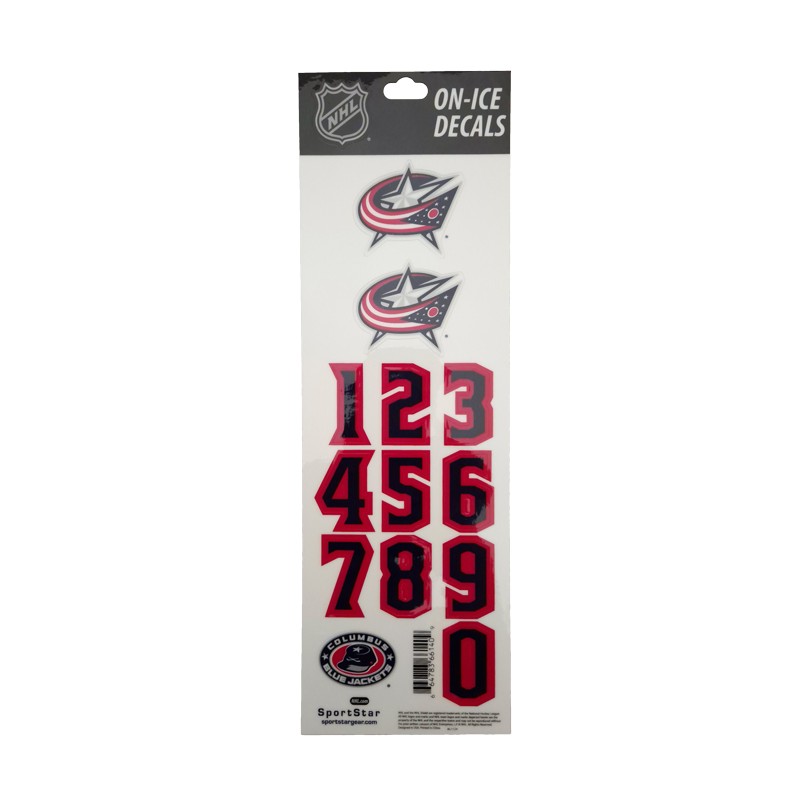 SPORTSTAR NHL uzlīmes ķiverēm (Tumšas)