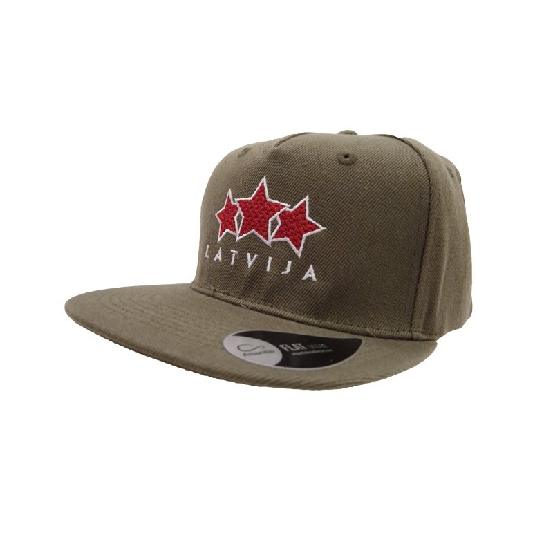 HOKEJAM.LV Latvija Three Star Flat Visor кепка