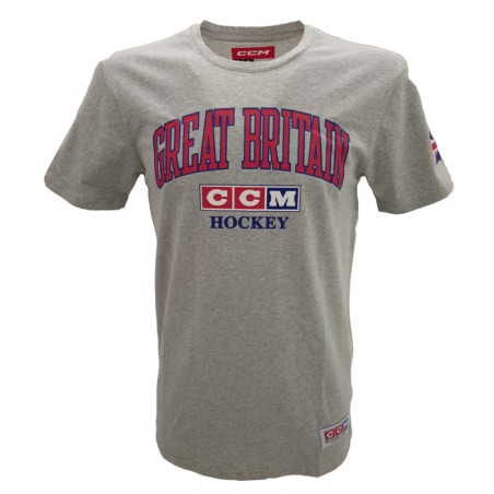 CCM SS Tee Great Britain Sr. футболка