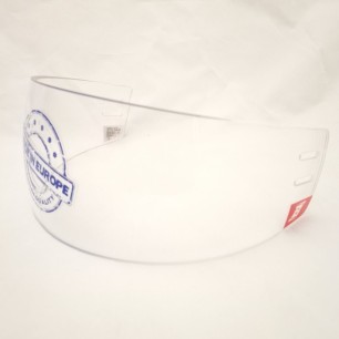 BOSPORT Vision25 Pro hokeja ķiveres aizsargstikls ar tīrīšanas komplektu
