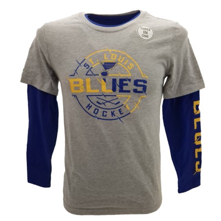 OUTERSTUFF Yth. St. Louis Blues кофта 3 в 1