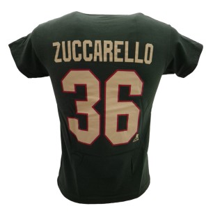 OUTERSTUFF Bērnu Minnesota Wild Zuccarello-36 T-krekls
