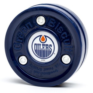 GREEN BISCUIT Edmonton Oilers treniņu hokeja ripa ārpus ledus
