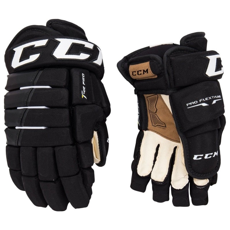 CCM Tacks 4-Roll Pro Jr. Хоккейные перчатки