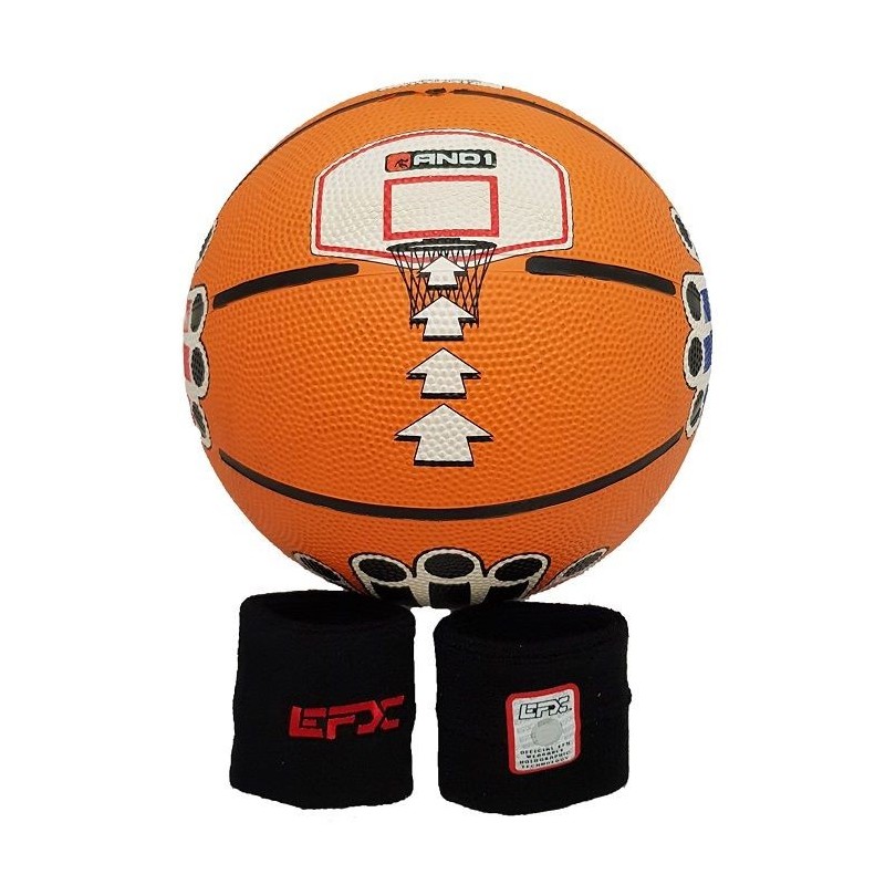 EFX Performance напульсники + AND1 Баскетбольный мяч размер 5