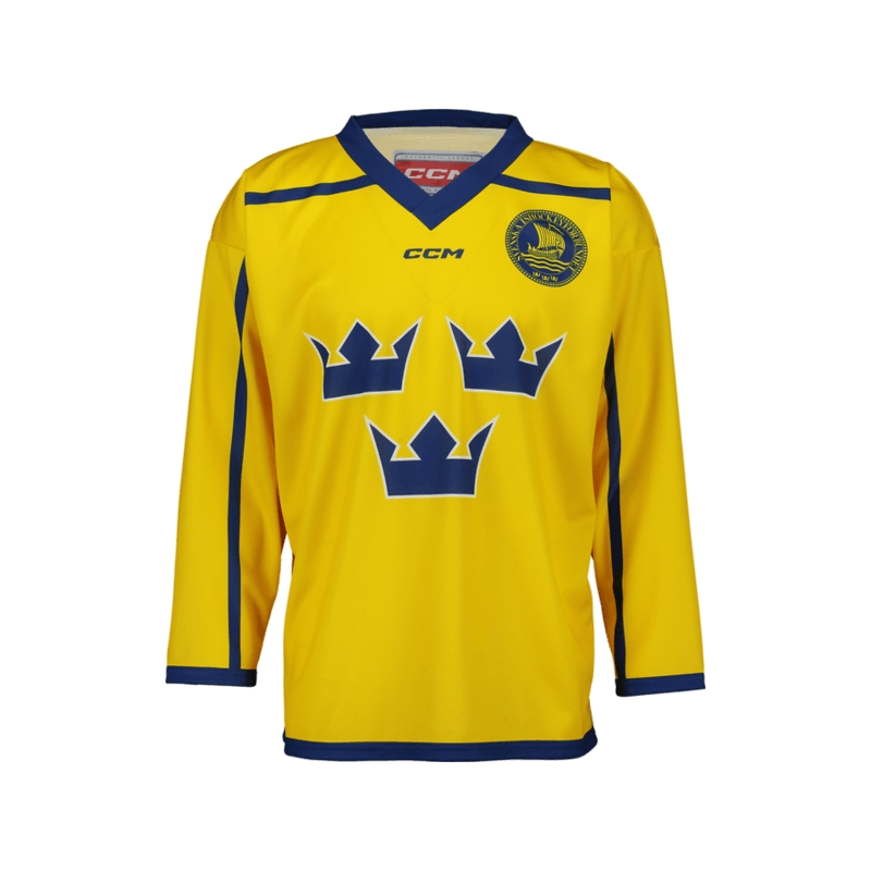 CCM Jr. реплика болельщицкой футболки сборной Швеции Tre Kronor