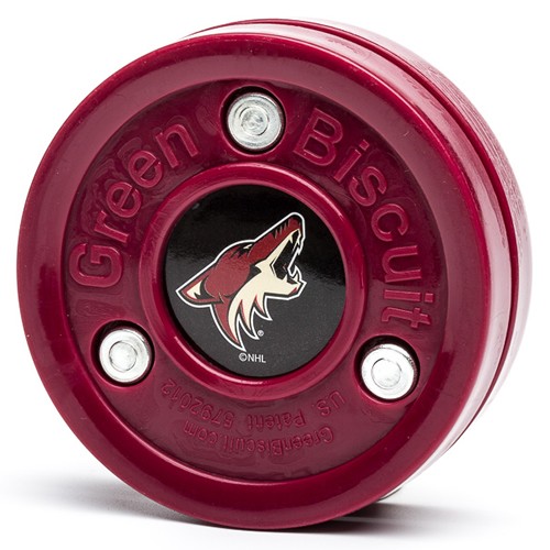 GREEN BISCUIT Arizona Coyotes Off Ice Training Hockey Puck 
