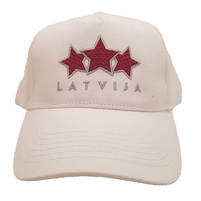 HOKEJAM.LV Latvija Three Star Strapback Vasaras Cepure