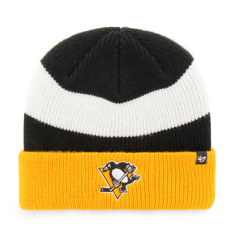 BRAND 47 Pittsburgh Penguins Short Side Cuff Knit Ziemas Cepure