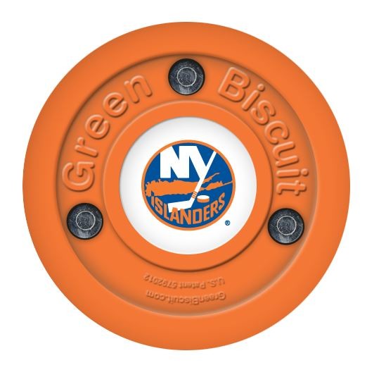 Green Biscuit New York Islanders Off Ice Шайба