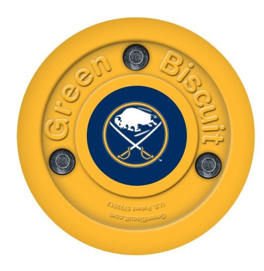 Green Biscuit Buffalo Sabres Off Ice Шайба