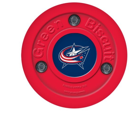 Green Biscuit Columbus Blue Jackets Off Ice Шайба