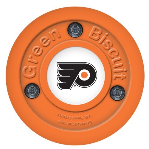 Green Biscuit Philadelphia Flyers Off Ice Шайба