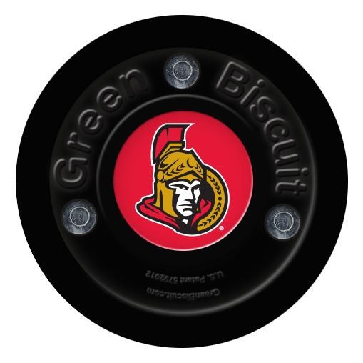 Green Biscuit Ottawa Senators Off Ice Шайба