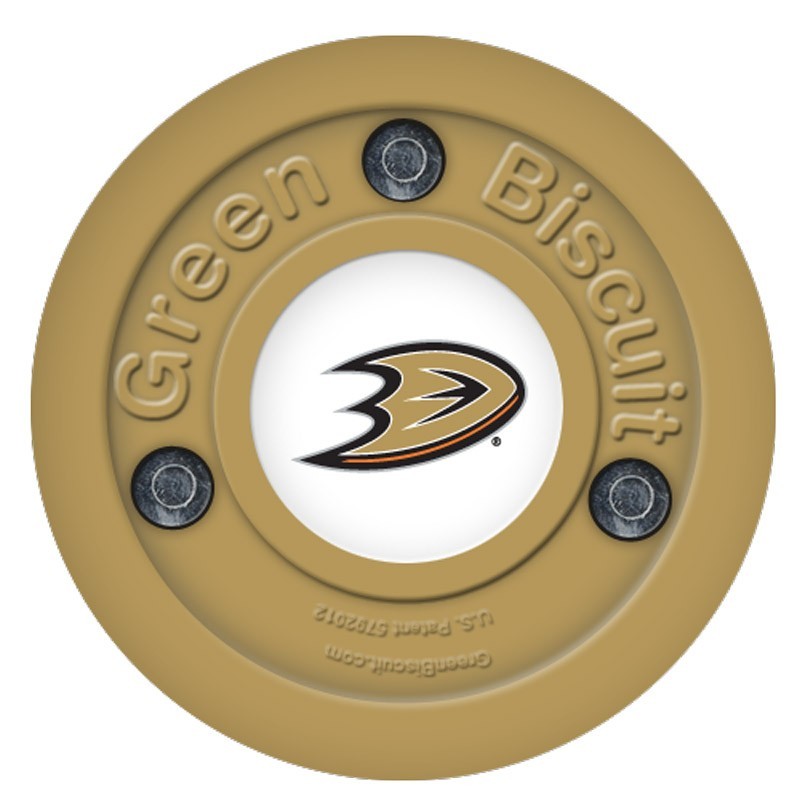 Green Biscuit Anaheim Ducks Off Ice Шайба